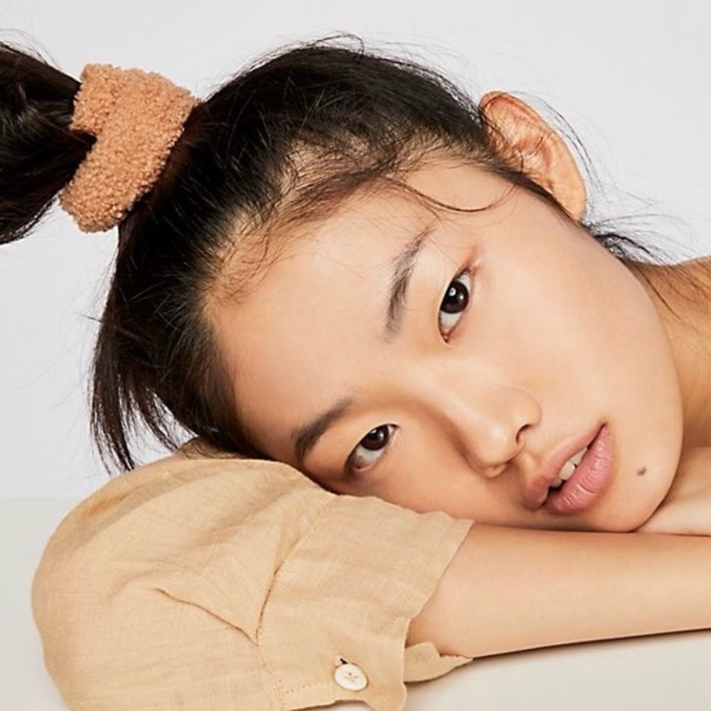 Free People Teddy Hair Scrunchie
